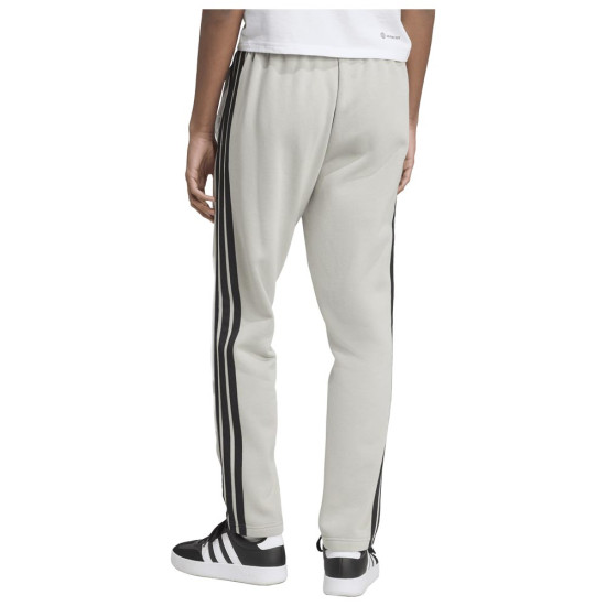 Adidas Ανδρικό παντελόνι φόρμας Essentials 3-Stripes Open-Hem Fleece Pants